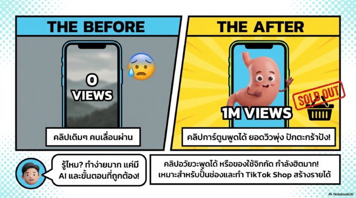 ทำคลิปอวัยวะพูดได้ ด้วย AI