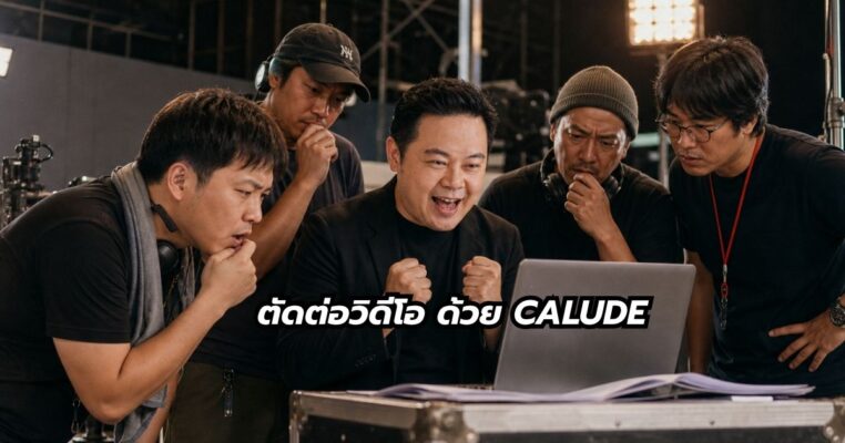 Claude ตัดต่อวิดีโอ พี่นุกสอนการตลาดออนไลน์ คอร์สสอนสด AI shortcut for business