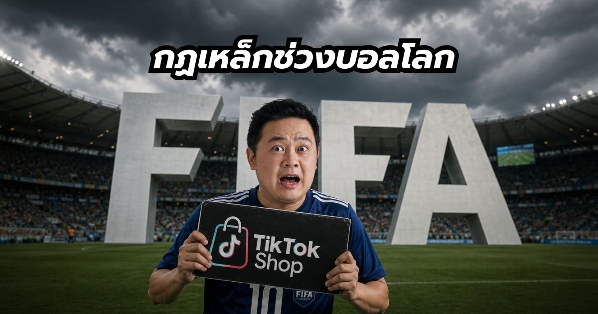 กฏใหม่ช่วงบอลโลก FIFA TikTok Shop พี่นุก สอนการตลาดออนไลน์ คอร์สสอนสด TikTok Shop