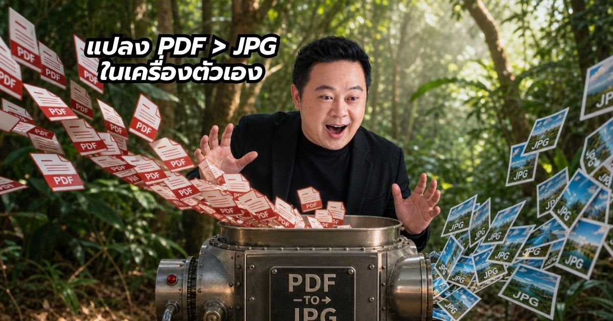 แปลง pdf เป็นไฟล์ jpg ด้วย claude cowork พี่นุก สอนการตลาดออนไลน์ คอร์สสอนสด AI short cut for business